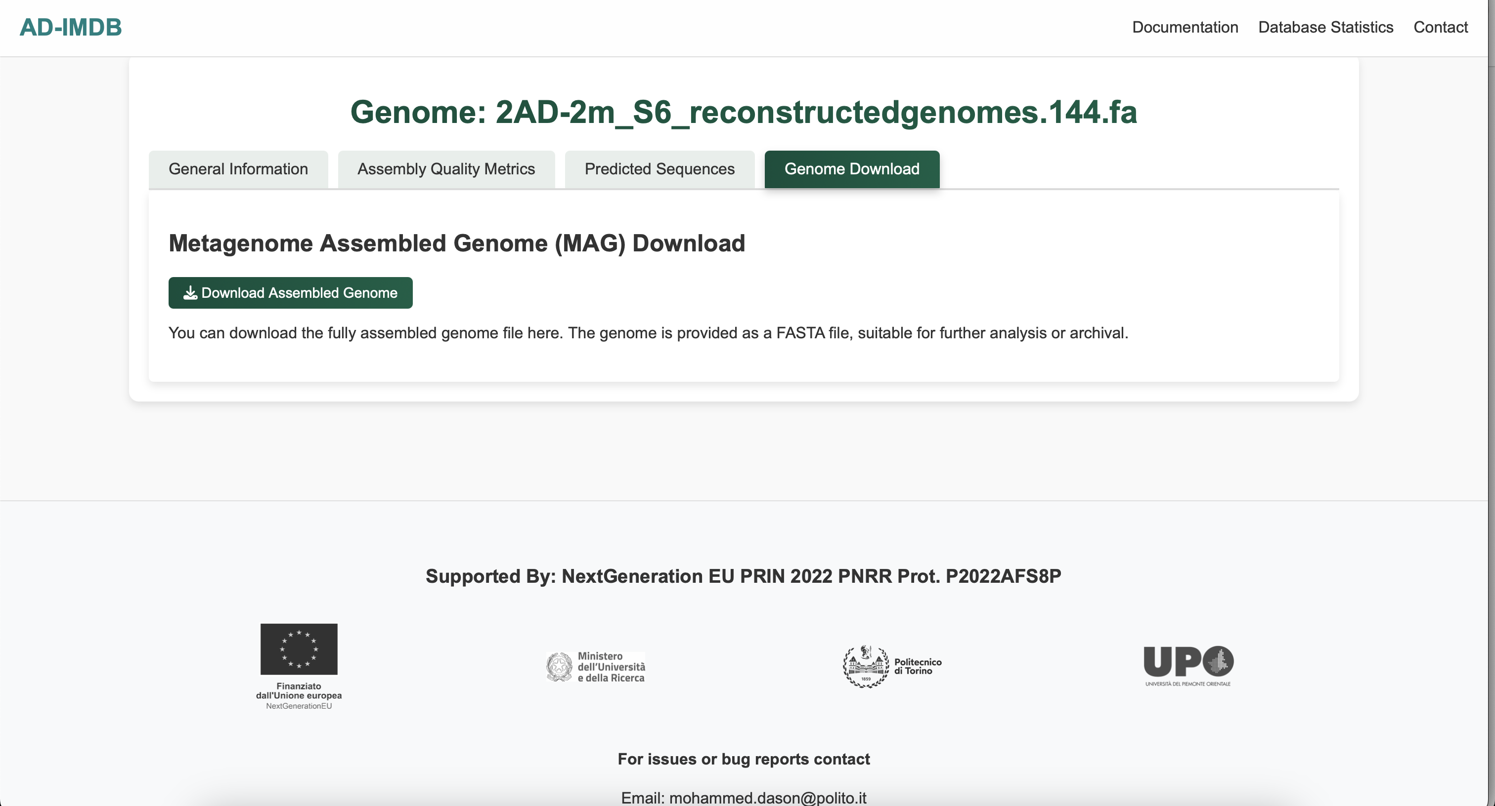 Genome Download